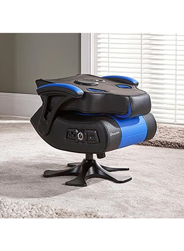 Xrocker 43322 Legend Gaming Chair, Black/Blue