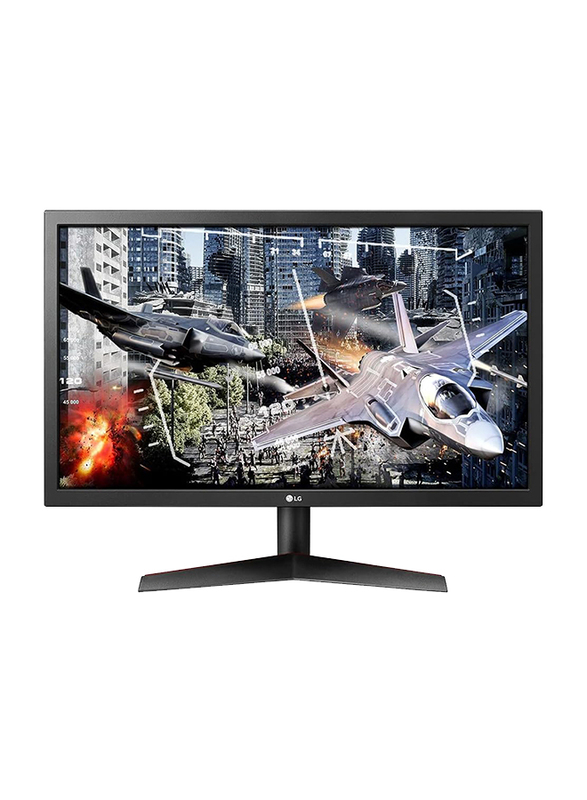 LG 23.6 Inch FHD Gaming Monitor, 24GL600F-B, Black