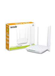 Tenda 300Mbps Repeater Wider Coverage Wireless WIFI Router, FH456, White
