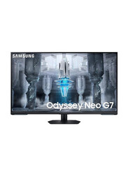 Samsung Odyssey Neo G7 CG700 43 Inch 4K UHD Smart Gaming Monitor with TV Experience, LS43CG700NMXUE, Black