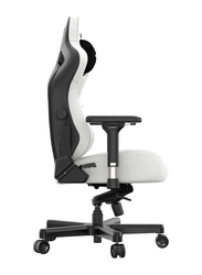 Anda Seat Kaiser-3 Large Premium Ergonomic Gaming Chair, AD12YDC-L-01-W-PVC, White
