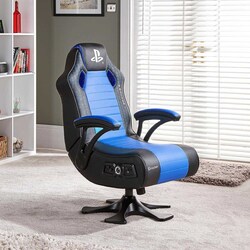 Xrocker 43322 Legend Gaming Chair, Black/Blue