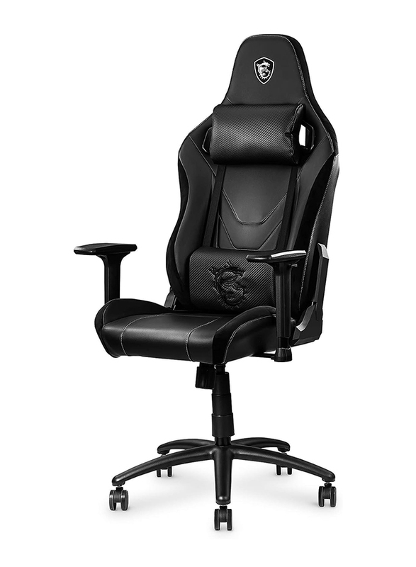 MSI Mag Ch130 X Gaming Chair with 150 Kg Capacity, Black