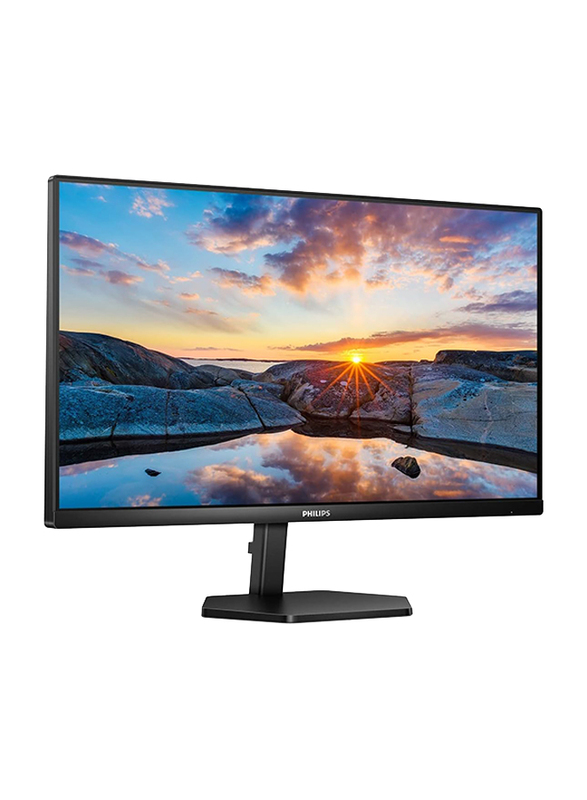 Philips 27 Inch Full HD IPS 75hz 1ms Frameless Monitor with HDMI, USB C, USB 3.2 with Built in Speaker, 27E1N3300A, Black