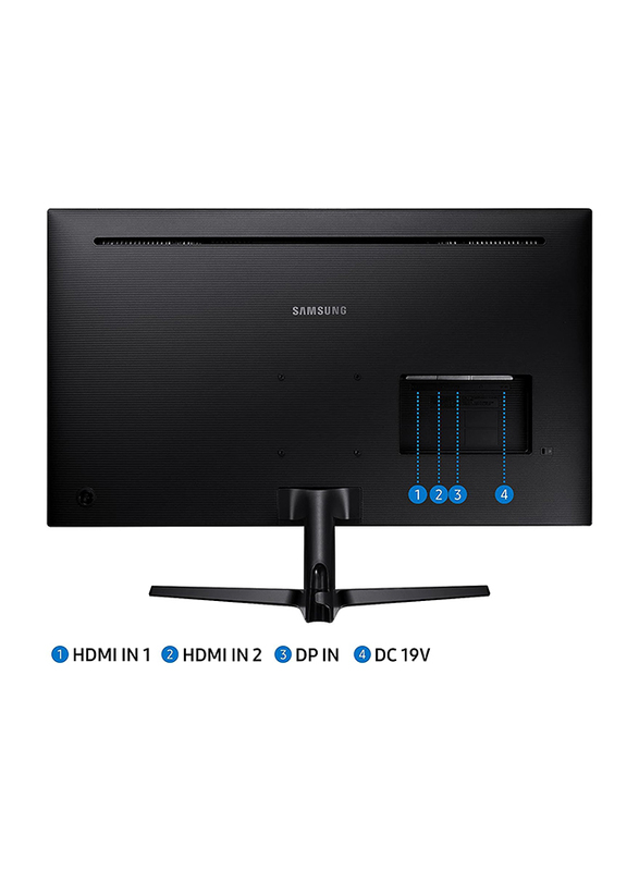 Samsung 32 Inch 4K UHD Gaming Monitor, LU32J590UQNXZA, Black