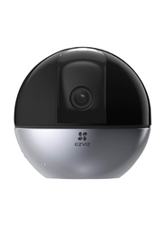 Ezviz C6W 4MP Wireless CCTV Indoor WiFi Camera, Black/Grey
