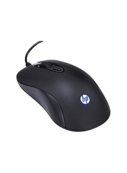 HP KM100 Wired Gaming English Keyboard and Mouse Set, 1QW64AA, black