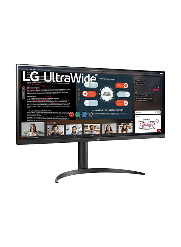 LG 34 Inch UltraWide Full HD IPS Monitor with AMD FreeSync, 34WP550-B, Black