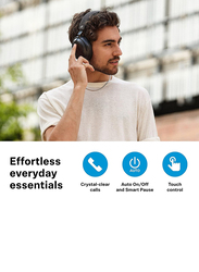 Sennheiser Consumer Audio Momentum 4 Wireless Over-Ear Headphones for Crystal Clear Calls with Adaptive Noise Cancellation, Black