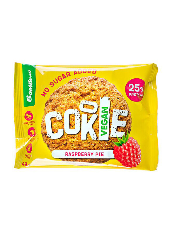 

Bombbar 25% Protein Cookie, 40gm, Raspberry Pie