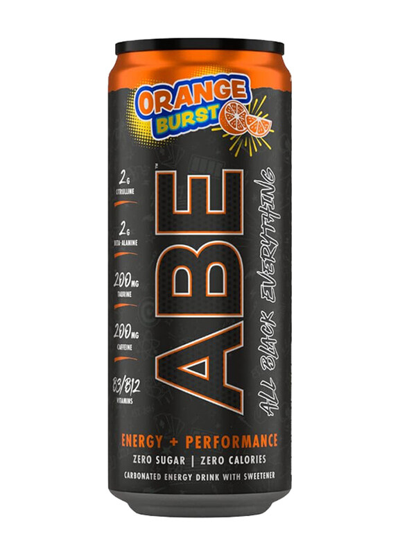 

Applied Nutrition ABE Energy Drink, 330ml, Orange Burst
