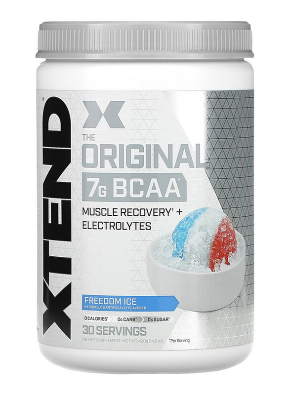 

Xtend Original 7g BCAA Powder Supplement, 420g, Freedom Ice