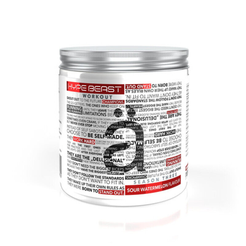 

Das Labs Nano Supps HypeBeast Pre-Workout 320g Sour Watermelon Flavour