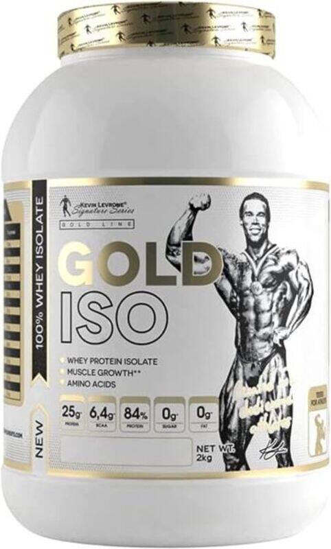 

Kevin Levrone Gold Iso Pure Whey Protein Isolate 2kg Cookies and Cream