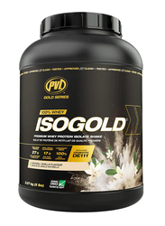 PVL Gold Series Iso Gold 100% Whey Isolate Protein Powder with Probiotics, 2.27 KG, Vanilla Milkshake
