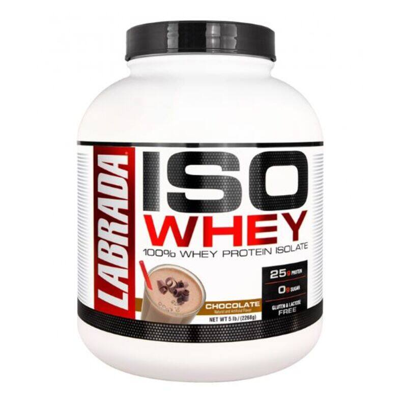 

Labrada Iso Whey 100% Whey Protein Isolate 5 Lbs Chocolate