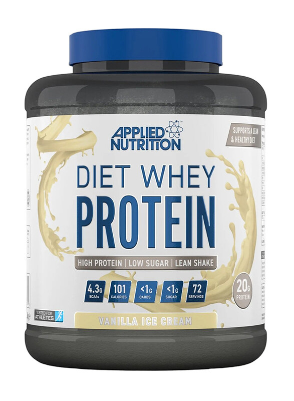 

Applied Nutrition Diet Isolate Whey Protein Powder, 2Kg, Vanilla Ice Cream