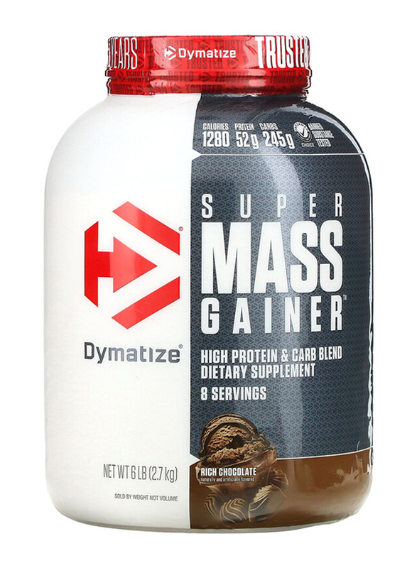 

Dymatize Super Mass Gainer, 2.7 Kg, Rich Chocolate