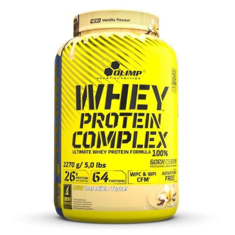 

Olimp Sport Nutrition Olimp Whey Protein Complex - Ultimate Whey Protein Formula 2270g(5lbs) Vanilla