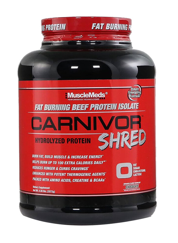 

MuscleMeds Carnivor Shred Fat Burning Beef Hydrolysed Protein Isolate, 2 Kg, Chocolate