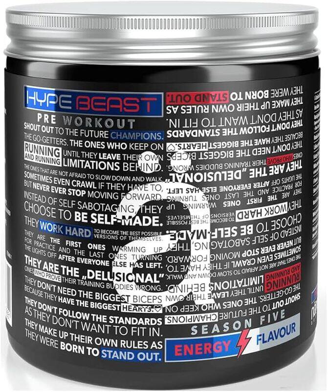 

Das Labs Nano Supps HypeBeast Pre-Workout 320g Energy Flavour