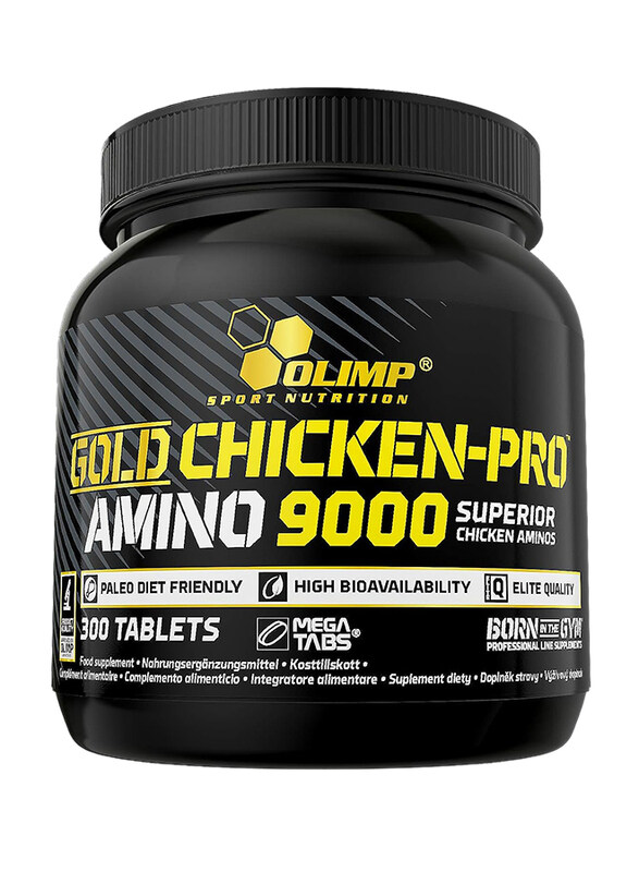 

Olimp Gold Chicken-Pro Amino 9000 Mega Tabs, 300 Tablets