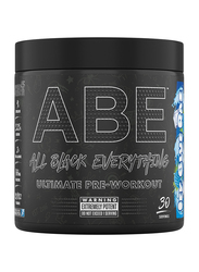 Applied Nutrition All Black Everything Ultimate Pre-Workout Powder, 315g, Icy Blue Razz