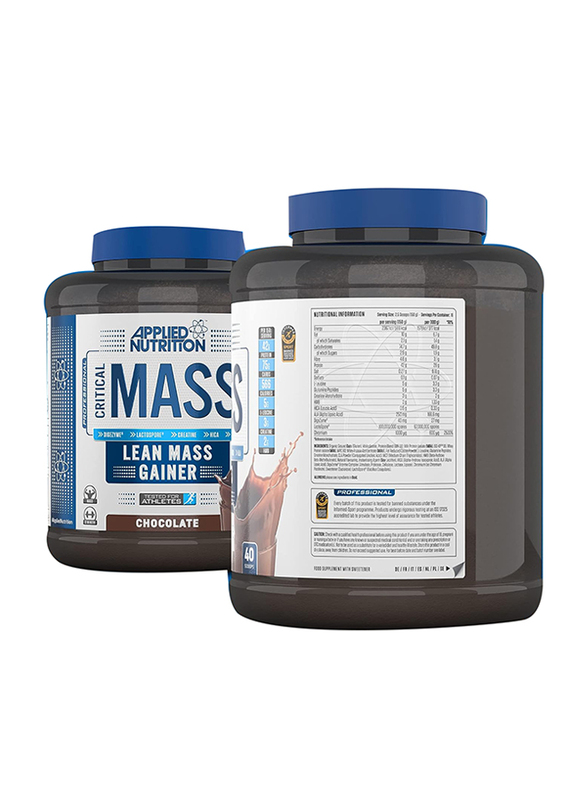 Applied Nutrition Critical Mass Lean Mass Gainz, 2.4 KG, Chocolate