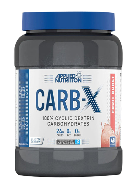 Applied Nutrition Carbx 100% Cyclic Dextrin Carbohydrates Powder Supplement, 1.2Kg, Fruit Burst
