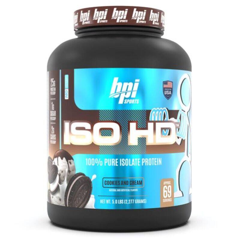 

BPI Sports Bpi Iso Hd 100% Pure Isolate Protein 4.9lbs