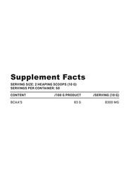 Lazar Angelov 8300mg BCAA Powder Supplement, 500g, Grape Soda
