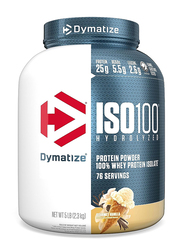 Dymatize Iso 100 Hydrolyzed 100% Whey Isolate Protein Powder, 2.3 KG, Gourmet Vanilla