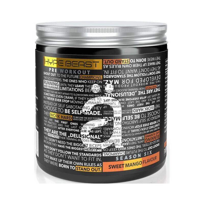 

Das Labs Nano Supps HypeBeast Pre-Workout 320g Sweet Mango Flavour