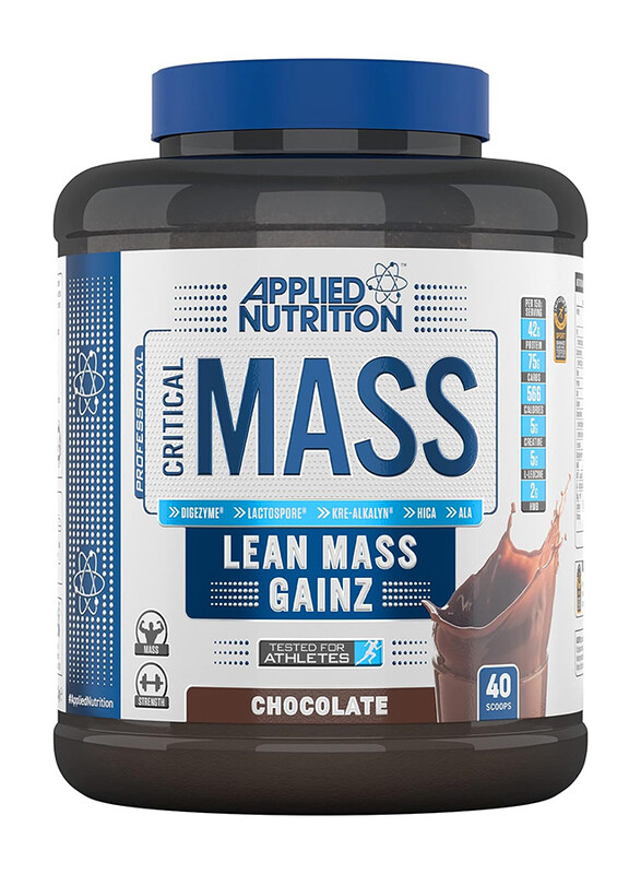 

Applied Nutrition Critical Mass Lean Mass Gainz, 2.4 KG, Chocolate