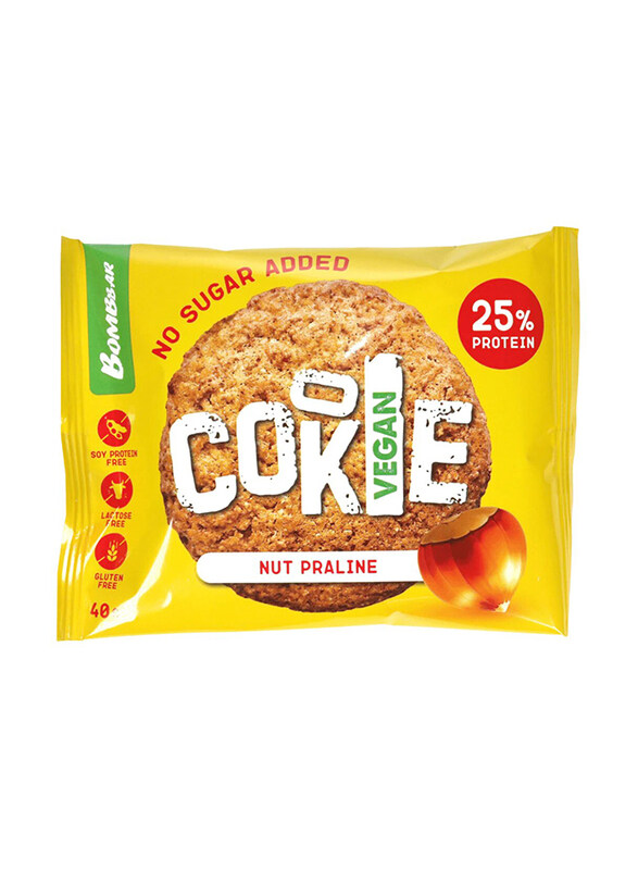 

Bombbar 25% Protein Cookie, 40gm, Nut Praline