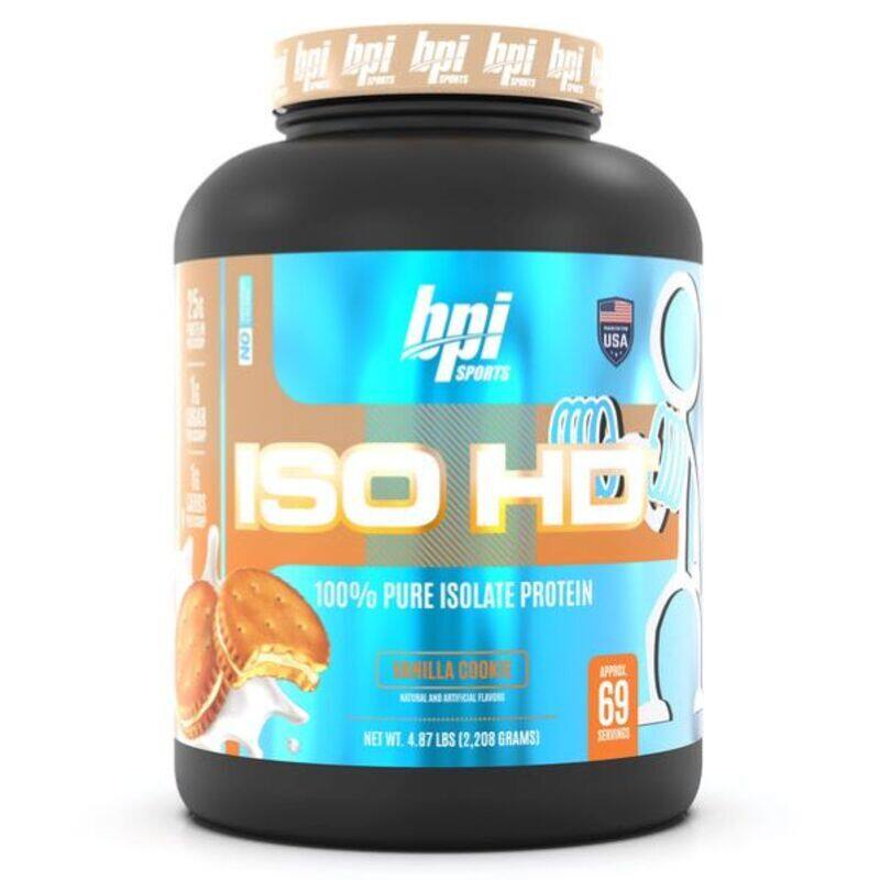 

BPI Sports Bpi Iso Hd 100% Pure Isolate Protein 4.87lbs