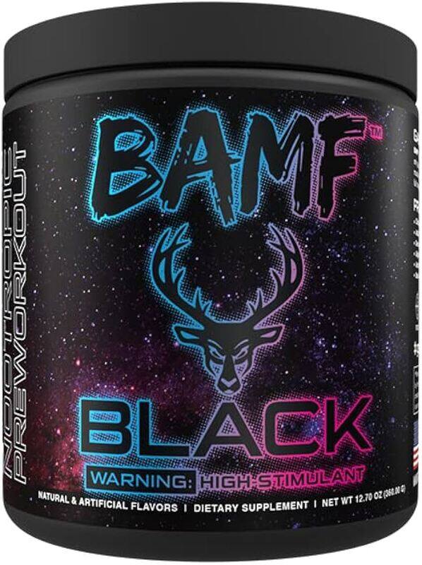 

Das Labs Bamf Black High-Stimulant Nootropic Pre-Workout 366gm Welcome to Miami(Strawberry/Mango/Pineapple)
