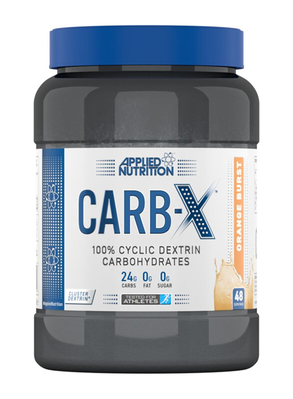 Applied Nutrition CarbX 100% Cyclic Dextrin Carbohydrates, 1.2 KG, Orange Burst