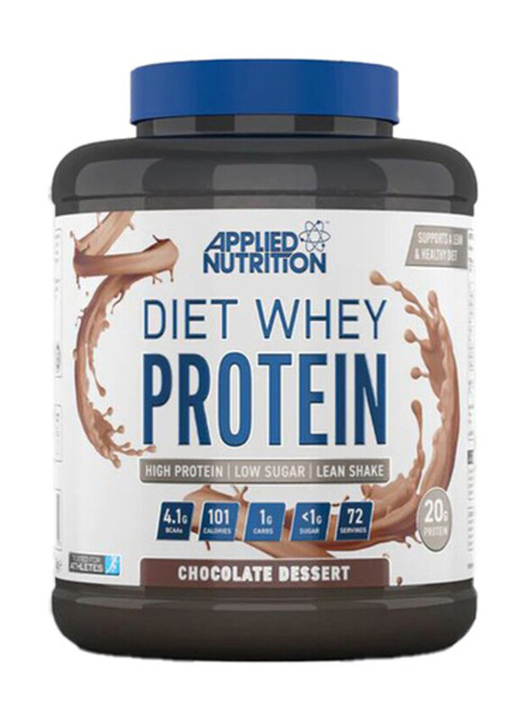 

Applied Nutrition Diet Whey Protein with High Protein, Low Sugar & Lean Shake, 2 KG, Chocolate