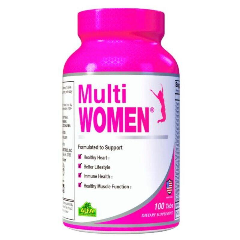 

Alfa Vitamins Multi Women Multivitamin 100 Tablets