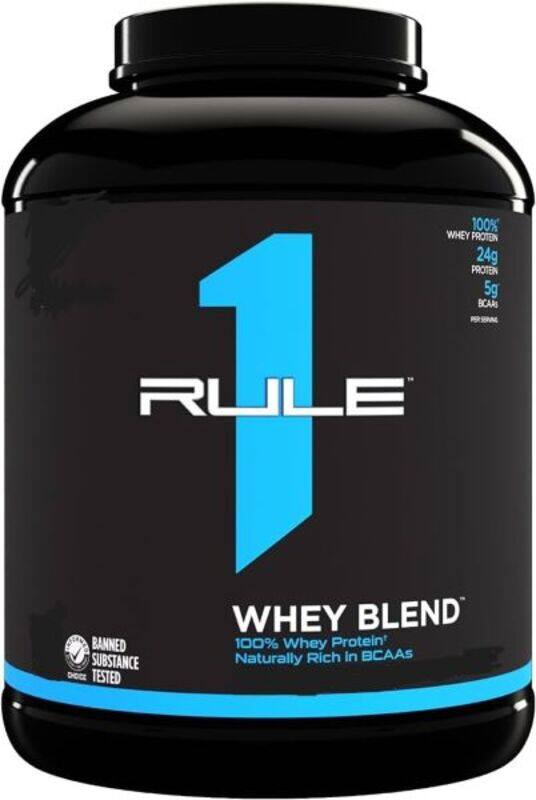 

Rule 1 Rule1 Whey Blend 100% Whey Protein 5.02lbs (2.28kg) Chocolate Fudge