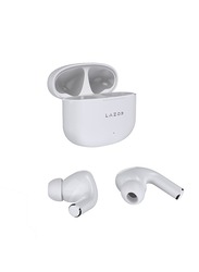 Lazor Surround Wireless In-Ear Earbud with 4 Hours Playback & Mic, EA227, White