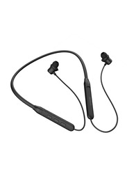 Lazor Groove Wireless / Bluetooth Neckband with Dual Dynamic Drivers, Crossover Bluetooth 5.0, 14-16 Hours Playback & Mic, EA106, Black