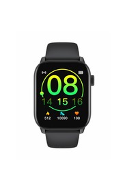 Lazor Core Smartwatch, 1.69-inch Touch Screen with Health Tracker, SW30, Black