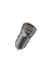 Lazor Voyager S 20W Car Charger, CC20, Gun Silver