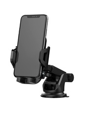 Lazor Drift Car Holder Windshield & Dashboard for Smartphones, CH05, Black