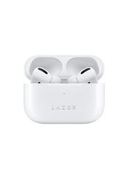 Lazor Sense Wireless In-Ear Earbud with 3 Hours Playback & Mic, EA79, White