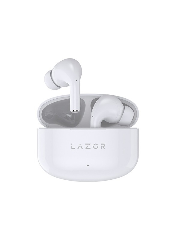 Lazor Surround Wireless In-Ear Earbud with 4 Hours Playback & Mic, EA227, White
