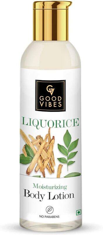 

Good Vibes Liquorice Brightening Hydrating Softening Moisturizing Lotion, 200ml