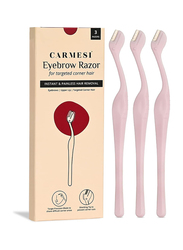 Carmesi Eyebrow Razor for Women, 3 Pieces